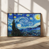 39177-MGV-CV-36X24-Starry Night Wall Art – Vincent van Gogh Famous Painting Canvas Print, Timeless Starry Sky Decor for Living Room, Bedroom or