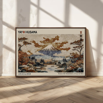 11778299-MGV-CV-36X24-Japanese Landscape Wall Art – Mount Fuji Canvas Print, Asian Inspired Nature Decor for Living Room, Bedroom, Office or Studio