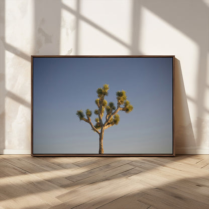 54552043-MGV-CV-36X24-Joshua Tree Art Wall Art Canvas Print, Framed Desert Landscape Art Picture Print, Southwestern Nature Perfect Southwestern Boho