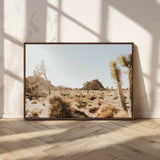 62783269-MGV-CV-36X24-Joshua Tree Wall Art – Desert Landscape Photography Canvas Print, Southwest Nature Artwork Rustic Home Decor for Living Room,