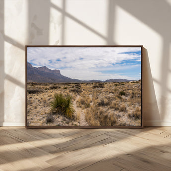 21606563-MGV-CV-36X24-Desert Mountain Wall Art – Southwest Landscape Photography Canvas Print, Rustic Nature Artwork Scenic Western Decor for Living