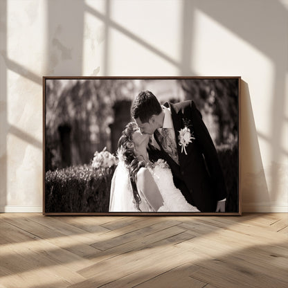 CSTM6030-MGV-CV-36X24-Custom Wedding Photo Print - Custom Wall Art Picture Print, Create Your Own Photo Canvas Print