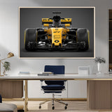 62882-MGV-CV-36X24-Renault F1 Racing Car Print - High-Performance Formula 1 Motorsport Wall Art, Perfect Gift for Racing Fans and Car Enthusiasts