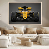 62882-MGV-CV-36X24-Renault F1 Racing Car Print - High-Performance Formula 1 Motorsport Wall Art, Perfect Gift for Racing Fans and Car Enthusiasts