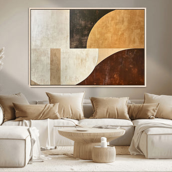 15030-MGV-CV-36X24-Wabi Sabi Wall Art Canvas Print, Framed Modern Abstract Art Picture Print, Minimalist Zen Perfect Minimalist Modern Decor Artwork