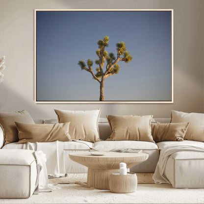 54552043-MGV-CV-36X24-Joshua Tree Art Wall Art Canvas Print, Framed Desert Landscape Art Picture Print, Southwestern Nature Perfect Southwestern Boho