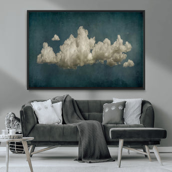 18162-MGV-CV-36X24-Ethereal Cloud Wall Art – Panoramic Sky Canvas Print, Dreamy Atmospheric Decor for Bedroom, Living Room or Office
