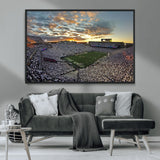 38807-MGV-CV-36X24-Beaver Stadium Wall Art Canvas Print, Framed Beaver Stadium Field Art Picture Print, Football Stadium Perfect Sport Room Decor