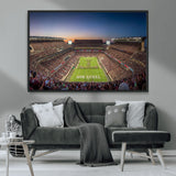 17421-MGV-CV-36X24-Kyle Field Wall Art Canvas Print, Framed Texas Stadium Art Picture Print, Kyle Field Stadium Perfect Sport Room Decor Artwork