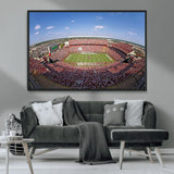 29492070-MGV-FC-36X24_Black-William Brice Stadium Canvas Wall Art – Football Game, Stadium Crowd, Fans, Energy, Team Spirit, Daytime Outdoor Event Print for