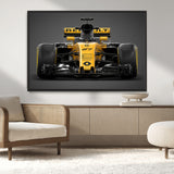 62882-MGV-CV-36X24-Renault F1 Racing Car Print - High-Performance Formula 1 Motorsport Wall Art, Perfect Gift for Racing Fans and Car Enthusiasts