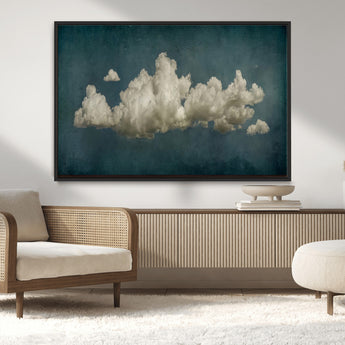 18162-MGV-CV-36X24-Ethereal Cloud Wall Art – Panoramic Sky Canvas Print, Dreamy Atmospheric Decor for Bedroom, Living Room or Office