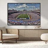 76491-MGV-CV-36X24-Buffalo Bills Stadium Wall Art Canvas Print, Framed Bills Stadium Art Picture Print, Highmark Stadium Perfect Sport Room Decor