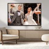 CSTM914-MGV-CV-36X24-Framed Create Your Canvas Print - Personalized Wall Art for Home Decor Wall Art Print, Create Your Own Photo Canvas Print