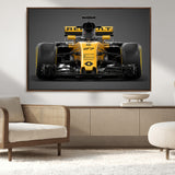 62882-MGV-CV-36X24-Renault F1 Racing Car Print - High-Performance Formula 1 Motorsport Wall Art, Perfect Gift for Racing Fans and Car Enthusiasts