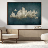 18162-MGV-CV-36X24-Ethereal Cloud Wall Art – Panoramic Sky Canvas Print, Dreamy Atmospheric Decor for Bedroom, Living Room or Office