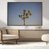 54552043-MGV-CV-36X24-Joshua Tree Art Wall Art Canvas Print, Framed Desert Landscape Art Picture Print, Southwestern Nature Perfect Southwestern Boho