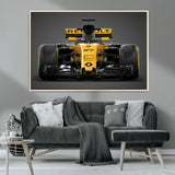 62882-MGV-CV-36X24-Renault F1 Racing Car Print - High-Performance Formula 1 Motorsport Wall Art, Perfect Gift for Racing Fans and Car Enthusiasts