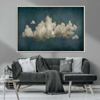 18162-MGV-CV-36X24-Ethereal Cloud Wall Art – Panoramic Sky Canvas Print, Dreamy Atmospheric Decor for Bedroom, Living Room or Office