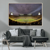 72404-MGV-CV-36X24-Michigan Wolverine Stadium Wall Art Canvas Print, Framed Michigan Stadium Art Picture Print, Football Stadium Perfect Sport Room