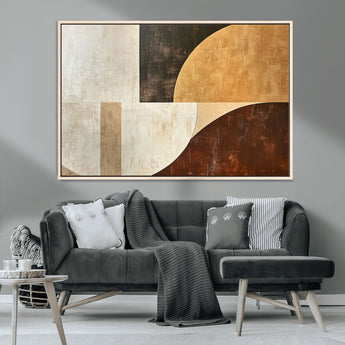 15030-MGV-CV-36X24-Wabi Sabi Wall Art Canvas Print, Framed Modern Abstract Art Picture Print, Minimalist Zen Perfect Minimalist Modern Decor Artwork