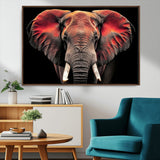 54719-MGV-CV-36X24-Elephant Wall Art – Majestic African Elephant Canvas Print, Wildlife Safari Animal Decor for Living Room, Bedroom, Office or Man