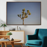 54552043-MGV-CV-36X24-Joshua Tree Art Wall Art Canvas Print, Framed Desert Landscape Art Picture Print, Southwestern Nature Perfect Southwestern Boho