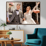 CSTM914-MGV-FC-36X24-Framed Create Your Canvas Print - Personalized Wall Art for Home Decor Wall Art Print, Create Your Own Photo Canvas Print