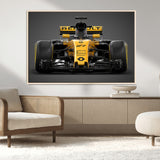 62882-MGV-FC-36X24_Natural-Renault F1 Racing Car Print - High-Performance Formula 1 Motorsport Wall Art, Perfect Gift for Racing Fans and Car Enthusiasts