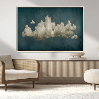18162-MGV-CV-36X24-Ethereal Cloud Wall Art – Panoramic Sky Canvas Print, Dreamy Atmospheric Decor for Bedroom, Living Room or Office
