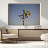 54552043-MGV-FC-36X24_Natural-Joshua Tree Art Wall Art Canvas Print, Framed Desert Landscape Art Picture Print, Southwestern Nature Perfect Southwestern Boho