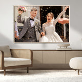 CSTM914-MGV-CV-36X24-Framed Create Your Canvas Print - Personalized Wall Art for Home Decor Wall Art Print, Create Your Own Photo Canvas Print