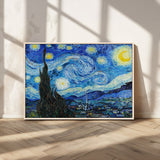 39177-MGV-CV-36X24-Starry Night Wall Art – Vincent van Gogh Famous Painting Canvas Print, Timeless Starry Sky Decor for Living Room, Bedroom or