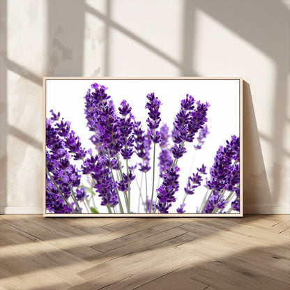 76859-MGV-CV-36X24-Lavender Flower Wall Art – Botanical Canvas Print Featuring Purple Floral Bouquet, Nature Inspired Artwork for Living Room,
