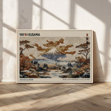 11778299-MGV-CV-36X24-Japanese Landscape Wall Art – Mount Fuji Canvas Print, Asian Inspired Nature Decor for Living Room, Bedroom, Office or Studio