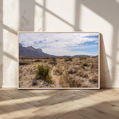 21606563-MGV-CV-36X24-Desert Mountain Wall Art – Southwest Landscape Photography Canvas Print, Rustic Nature Artwork Scenic Western Decor for Living