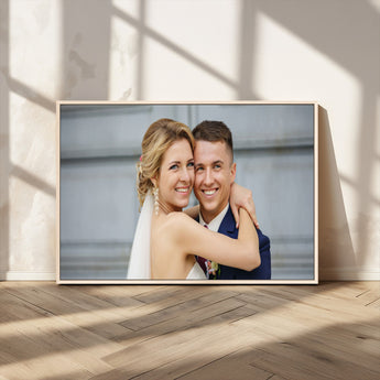 CSTM6030-MGV-CV-36X24-Custom Canvas Wall Art – Personalized Photo Print for Wedding, Anniversary or Gift, Ready to Hang Canvas for Home Decor