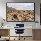 20681831-MGV-CV-36X24-Desert Landscape Wall Art – Southwestern Mountain Canvas Print, Rustic Western Nature Photography Decor for Living Room, Office,