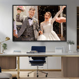 CSTM914-MGV-CV-36X24-Framed Create Your Canvas Print - Personalized Wall Art for Home Decor Wall Art Print, Create Your Own Photo Canvas Print