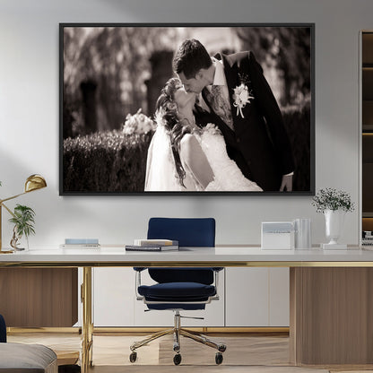 CSTM6030-MGV-CV-36X24-Custom Wedding Photo Print - Custom Wall Art Picture Print, Create Your Own Photo Canvas Print