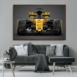 62882-MGV-CV-36X24-Renault F1 Racing Car Print - High-Performance Formula 1 Motorsport Wall Art, Perfect Gift for Racing Fans and Car Enthusiasts