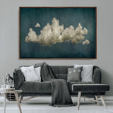 18162-MGV-CV-36X24-Ethereal Cloud Wall Art – Panoramic Sky Canvas Print, Dreamy Atmospheric Decor for Bedroom, Living Room or Office
