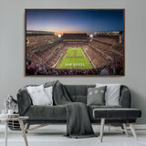 17421-MGV-CV-36X24-Kyle Field Wall Art Canvas Print, Framed Texas Stadium Art Picture Print, Kyle Field Stadium Perfect Sport Room Decor Artwork