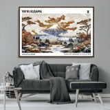 80111817-MGV-CV-36X24-Japanese Landscape Wall Art – Mount Fuji Autumn Canvas Print, Asian Inspired Nature Decor for Living Room, Bedroom, Office or