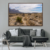 21606563-MGV-CV-36X24-Desert Mountain Wall Art – Southwest Landscape Photography Canvas Print, Rustic Nature Artwork Scenic Western Decor for Living