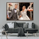 CSTM914-MGV-CV-36X24-Framed Create Your Canvas Print - Personalized Wall Art for Home Decor Wall Art Print, Create Your Own Photo Canvas Print