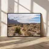 21606563-MGV-CV-36X24-Desert Mountain Wall Art – Southwest Landscape Photography Canvas Print, Rustic Nature Artwork Scenic Western Decor for Living