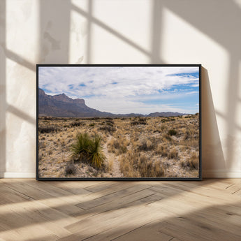 21606563-MGV-CV-36X24-Desert Mountain Wall Art – Southwest Landscape Photography Canvas Print, Rustic Nature Artwork Scenic Western Decor for Living