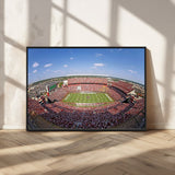 29492070-MGV-CV-36X24-William Brice Stadium Canvas Wall Art – Football Game, Stadium Crowd, Fans, Energy, Team Spirit, Daytime Outdoor Event Print for