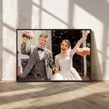 CSTM914-MGV-CV-36X24-Framed Create Your Canvas Print - Personalized Wall Art for Home Decor Wall Art Print, Create Your Own Photo Canvas Print